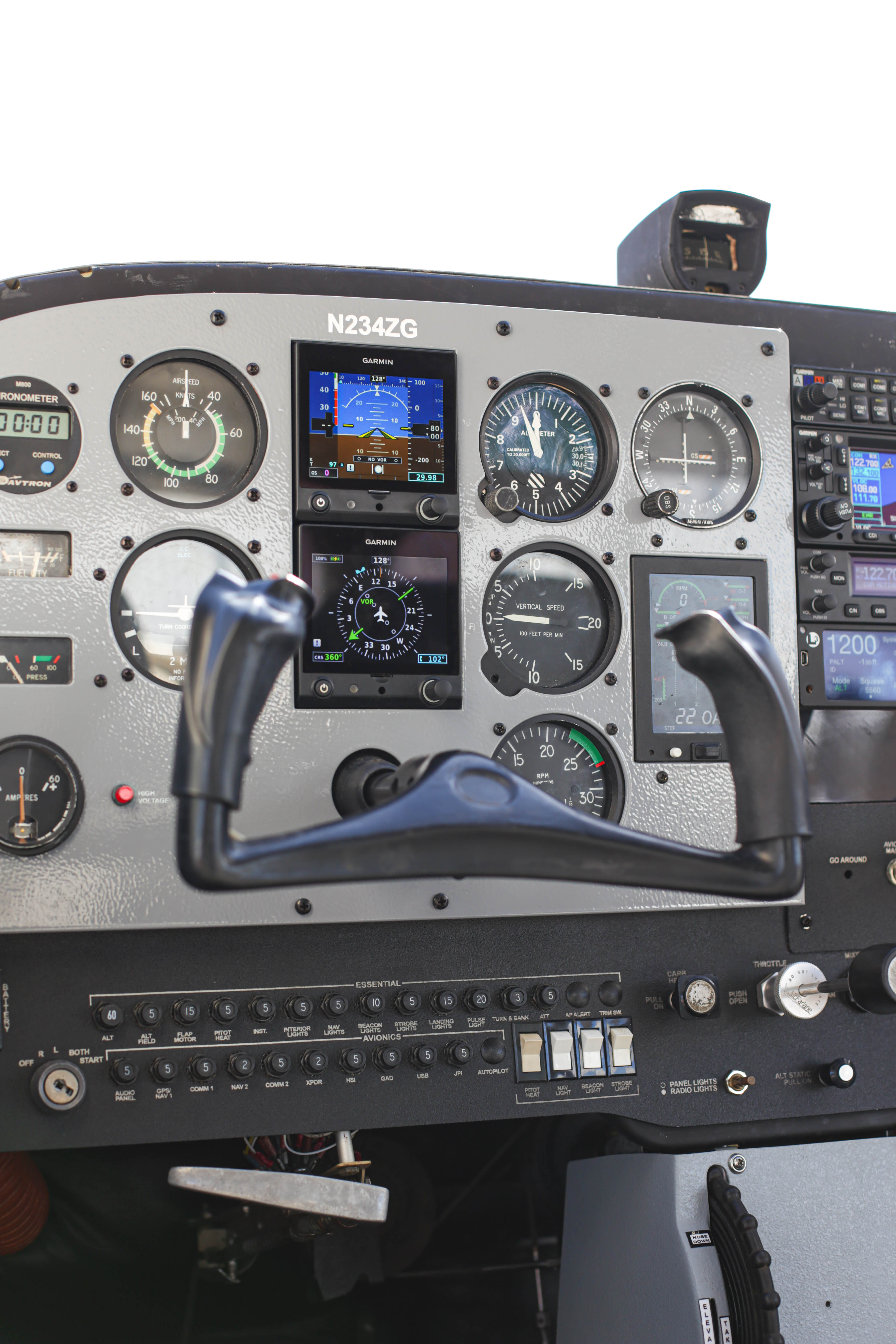 island avionics dual g5 cessna 172